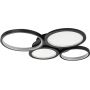Rabalux Aranis 71378 lampa podsufitowa 4x40 W biała-czarna zdj.1
