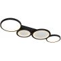 Rabalux Aranis 71379 lampa podsufitowa 4x40 W biała-czarna zdj.3