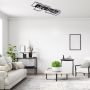 Rabalux Fatma 71390 lampa podsufitowa 6x40 W biała-czarna zdj.7
