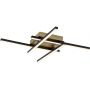 Rabalux Demir 71398 lampa podsufitowa 4x24 W biała-czarna-złota zdj.3