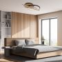 Rabalux Arash 71404 lampa podsufitowa 3x40 W biała-czarna-drewno zdj.8