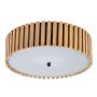 Rabalux Noxelle 71420 lampa podsufitowa 3x25 W czarna-drewno zdj.3