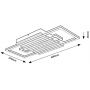 Rabalux Noxelle 71456 lampa podsufitowa x28 W czarna zdj.2