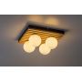 Rabalux Noxelle 71462 lampa podsufitowa 4x5 W czarna-drewno zdj.4