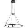 Rabalux Menazi 72022 inteligentna lampa wisząca 1x46 W biała-czarna zdj.1