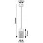 Rabalux Callum 72041 lampa wisząca 1x25 W drewno zdj.2