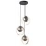 Rabalux Peyton 72063 lampa wisząca 3x15 W czarna zdj.3