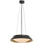 Rabalux Hafsa 72134 lampa wisząca 1x24 W czarna-złota zdj.4