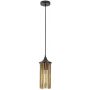 Rabalux Roxas 72151 lampa wisząca 1x40 W czarna zdj.1