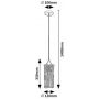 Rabalux Roxas 72151 lampa wisząca 1x40 W czarna zdj.2