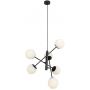 Rabalux Meduza 72194 lampa podsufitowa 6x20 W biała-czarna zdj.1
