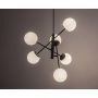 Rabalux Meduza 72194 lampa podsufitowa 6x20 W biała-czarna zdj.5