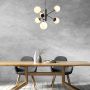 Rabalux Meduza 72194 lampa podsufitowa 6x20 W biała-czarna zdj.3