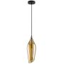 Rabalux Bellini 72201 lampa wisząca 1x60 W czarna-bursztynowa zdj.3