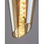 Rabalux Bellini 72201 lampa wisząca 1x60 W czarna-bursztynowa zdj.4