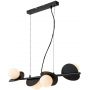 Rabalux Jules 72225 lampa wisząca 4x5 W biała-czarna zdj.4