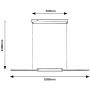 Rabalux Sindri 72231 lampa wisząca 1x36 W czarna zdj.2