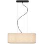 Rabalux Narmin 72251 lampa stojąca 3x40 W czarna-beżowa zdj.1