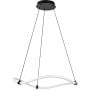 Rabalux Serena 72253 lampa wisząca 1x34 W biała-czarna zdj.1