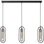 Rabalux Rovier 72264 lampa wisząca 3x40 W czarna-miedź zdj.4