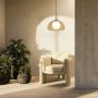 Rabalux Elowen 72273 lampa wisząca 1x5 W biała-czarna-bursztynowa zdj.5