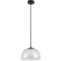 Rabalux Elowen 72274 lampa wisząca 1x5 W biała-czarna-przezroczysta zdj.1