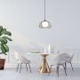 Rabalux Elowen 72275 lampa wisząca 1x5 W biała-czarna-przydymiona zdj.5