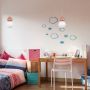 Rabalux Gellia 72280 lampa wisząca 1x38 W biała-różowa zdj.3