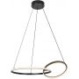 Rabalux Emilion 72296 lampa wisząca 1x36 W czarna-złota zdj.1