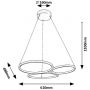 Rabalux Formand 72297 lampa wisząca 1x38 W czarna zdj.2