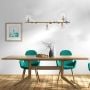 Rabalux Aslov 72298 lampa wisząca x28 W przezroczysta-złota zdj.3