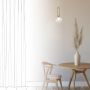 Rabalux Rosehip 72303 lampa wisząca 1x25 W szampan zdj.3