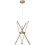 Rabalux Henli2 72339 lampa wisząca 4x40 W biała-złota zdj.3