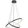 Rabalux Beliza 72345 lampa wisząca 1x75 W czarna zdj.1
