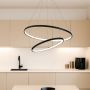 Rabalux Beliza 72345 lampa wisząca 1x75 W czarna zdj.3
