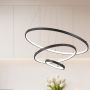 Rabalux Beliza 72346 lampa wisząca 1x90 W czarna zdj.3