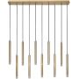 Rabalux Ramira 72365 lampa wisząca x5 W przezroczysta-złota zdj.1