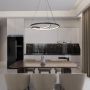 Rabalux Niloo 72367 lampa wisząca 1x40 W biała-czarna zdj.4