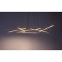 Rabalux Severine 72369 inteligentna lampa wisząca 5x40 W biała-czarna-złota zdj.3