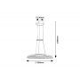 Rabalux Zofrael 72411 lampa wisząca 1x24 W złota zdj.2