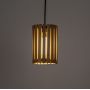 Rabalux Noxelle 72420 lampa wisząca 1x5 W czarna-drewno zdj.5