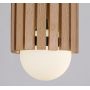 Rabalux Noxelle 72420 lampa wisząca 1x5 W czarna-drewno zdj.6
