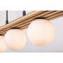 Rabalux Noxelle 72421 lampa wisząca 3x5 W czarna-drewno zdj.5