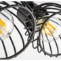 Rabalux Aberama 73002 lampa podsufitowa 2x10 W czarna zdj.4