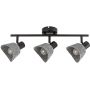 Rabalux Farelia 73007 lampa podsufitowa 3x10 W czarna-szara zdj.1
