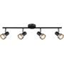 Rabalux Konrad 73014 lampa podsufitowa 4x50 W czarny zdj.3