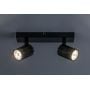 Rabalux Rogelio 73024 lampa podsufitowa 2x5 W czarna zdj.5