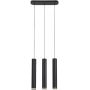 Rabalux Senobia 73037 lampa wisząca 3x5 W czarna zdj.3