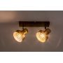 Rabalux Saskia 73056 lampa podsufitowa 2x15 W czarna-drewno zdj.4