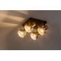 Rabalux Saskia 73058 lampa podsufitowa 4x15 W czarna-drewno zdj.5